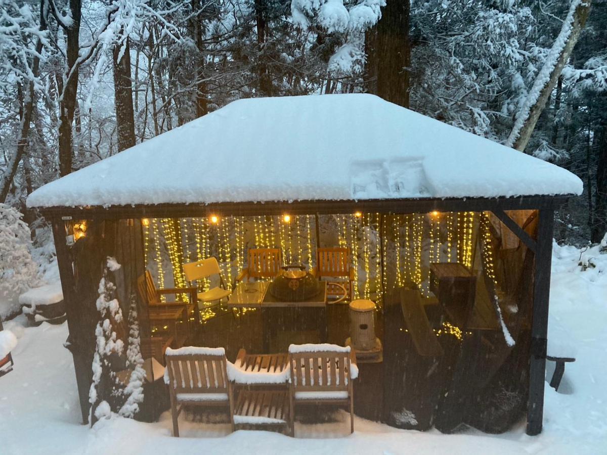 一棟貸切 森のお風呂とアウトドアサウナ 日光雪月花ヴィラ エクステリア 写真